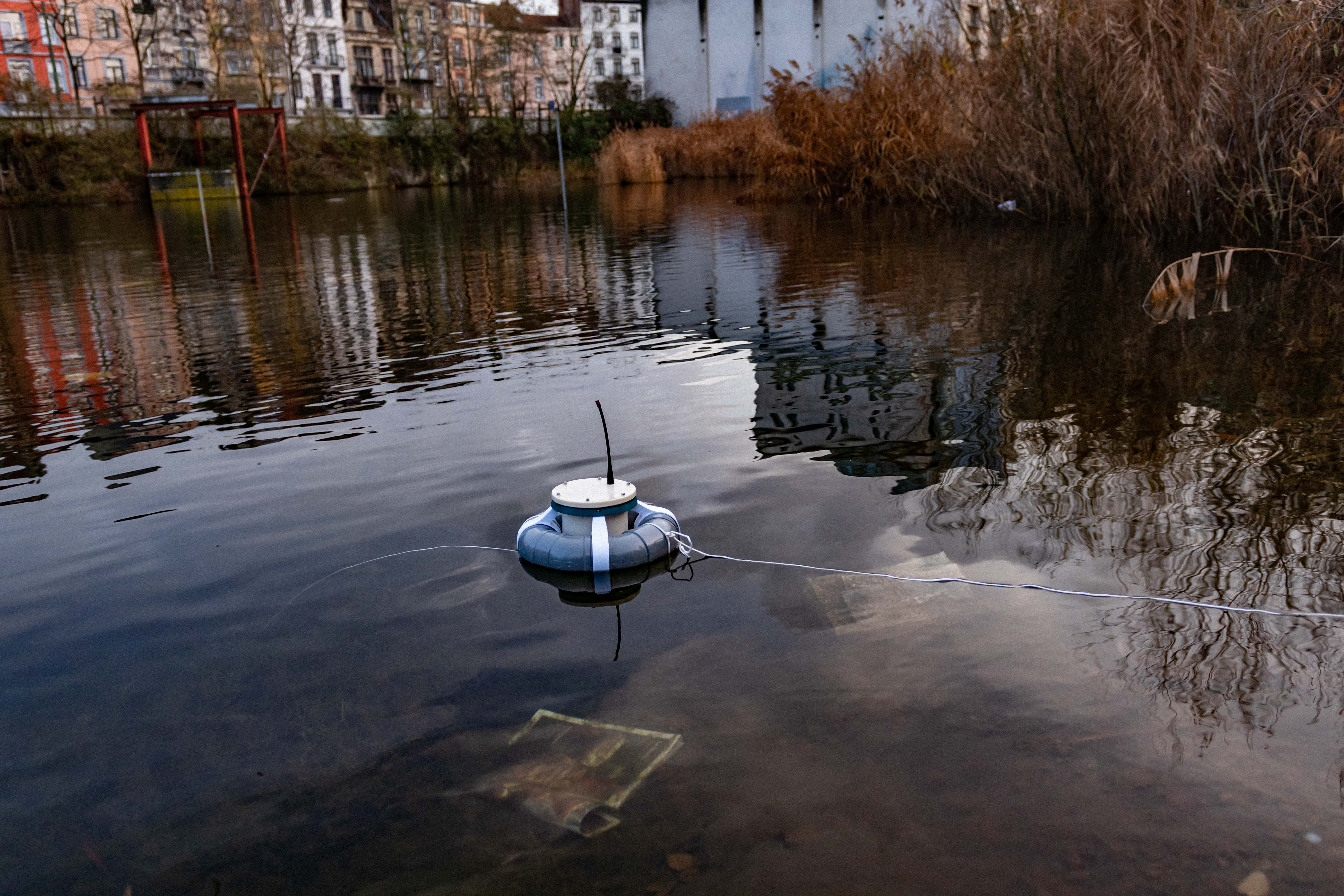 a smartwater robot at marais wiels